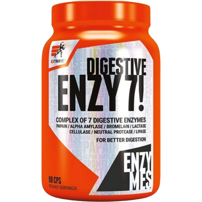 EXTRIFIT Enzy 7! Digestive Enzymes 90 kapsúl EXTRIFIT Enzy 7! Digestive Enzymes 90 kapsúl