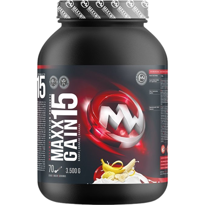 MAXXWIN Maxx gain 15 banán 3500 g MAXXWIN Maxx gain 15 banán 3500 g