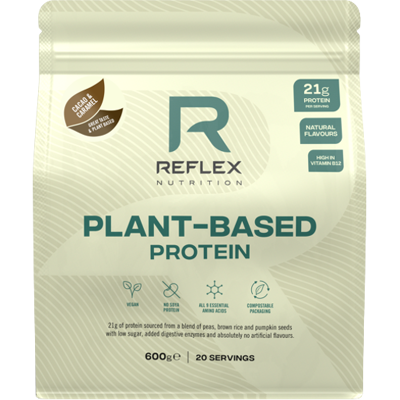REFLEX NUTRITION Rastlinné proteínové kakao s karamelom 600 g REFLEX NUTRITION Rastlinné proteínové kakao s karamelom 600 g
