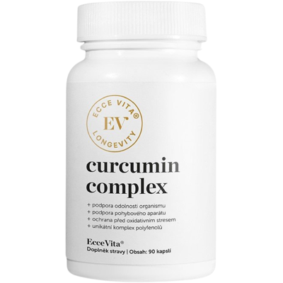 ECCE VITA Longevity, Curcumin Complex 90 kapsúl ECCE VITA Longevity, Curcumin Complex 90 kapsúl