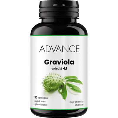 ADVANCE Graviola - extrakt 4:1, 90 kapsúl ADVANCE Graviola - extrakt 4:1, 90 kapsúl