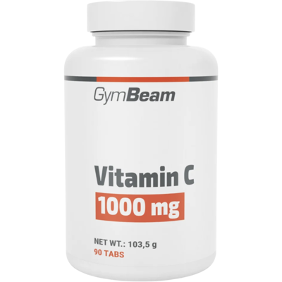 GYMBEAM Vitamín C 1000 mg, bez príchute, 90 tabliet GYMBEAM Vitamín C 1000 mg, bez príchute, 90 tabliet