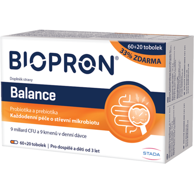 BIOPRON Balance 80 tvrdých kapsúl BIOPRON Balance 80 tvrdých kapsúl