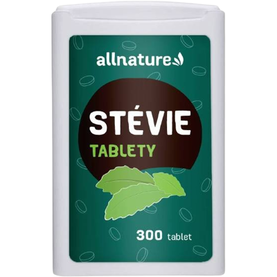 ALLNATURE Stévia tablety 300 tabliet ALLNATURE Stévia tablety 300 tabliet