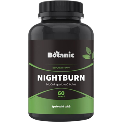 BOTANIC NightBurn - Nočný spaľovač tukov 60 kapsúl BOTANIC NightBurn - Nočný spaľovač tukov 60 kapsúl
