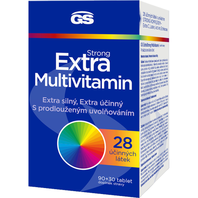 GS Extra Strong Multivitamín 120 tabliet GS Extra Strong Multivitamín 120 tabliet