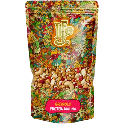 LIFELIKE Granola Protein malina 400 g LIFELIKE Granola Protein malina 400 g