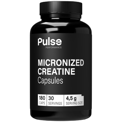 PULSE PERFORMANCE Micronized Creatine 180 kapsúl PULSE PERFORMANCE Micronized Creatine 180 kapsúl