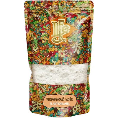 LIFELIKE Proteínová kaša - slaný karamel 400 g LIFELIKE Proteínová kaša - slaný karamel 400 g