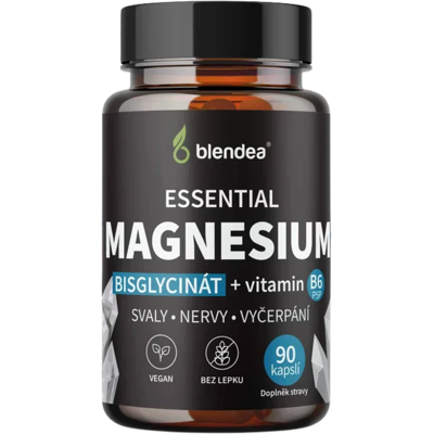 BLENDEA Horčík Bisglycinát s vitamínom B6 90 ks BLENDEA Horčík Bisglycinát s vitamínom B6 90 ks