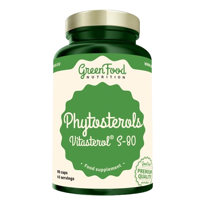 GREENFOOD NUTRITION Fytosteroly + Vitamin B5 90 kapsúl GREENFOOD NUTRITION Fytosteroly + Vitamin B5 90 kapsúl