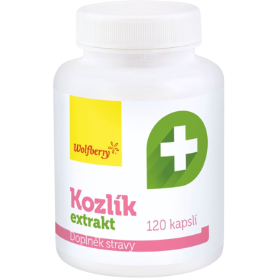 WOLFBERRY Valeriána extrakt 120 kapslí WOLFBERRY Valeriána extrakt 120 kapslí