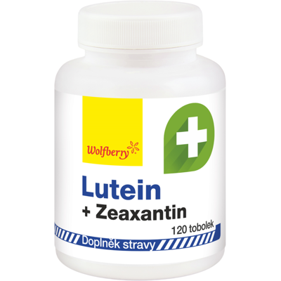 WOLFBERRY Luteín + Zeaxantín želatínové tobolky 120 mäkkých kapsúl WOLFBERRY Luteín + Zeaxantín želatínové tobolky 120 mäkkých kapsúl