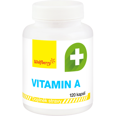 WOLFBERRY Vitamín A kapsuly 120 kapsúl WOLFBERRY Vitamín A kapsuly 120 kapsúl