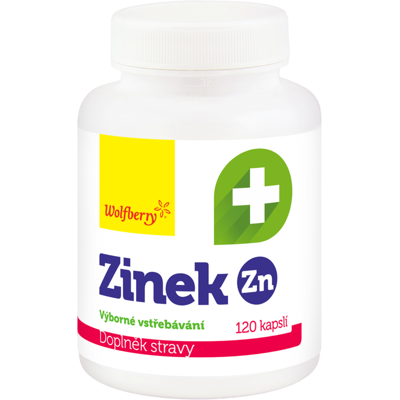 WOLFBERRY Zinok kapsule 120 kapsúl WOLFBERRY Zinok kapsule 120 kapsúl
