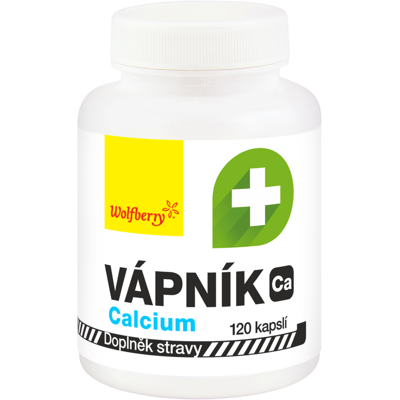 WOLFBERRY Vápnik kapsuly 120 kapsúl WOLFBERRY Vápnik kapsuly 120 kapsúl