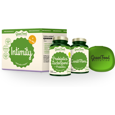 GREENFOOD NUTRITION GreenFood Intimity + Pillbox 150 kapsúl GREENFOOD NUTRITION GreenFood Intimity + Pillbox 150 kapsúl