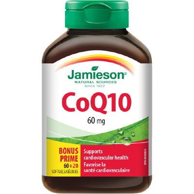 JAMIESON Koenzým Q10 60 mg 80 kapsúl JAMIESON Koenzým Q10 60 mg 80 kapsúl