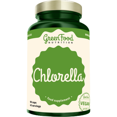 GREENFOOD NUTRITION Chlorella 90 kapslí GREENFOOD NUTRITION Chlorella 90 kapslí