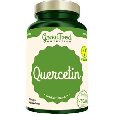 GREENFOOD NUTRITION Quercetin 90 kapslí GREENFOOD NUTRITION Quercetin 90 kapslí
