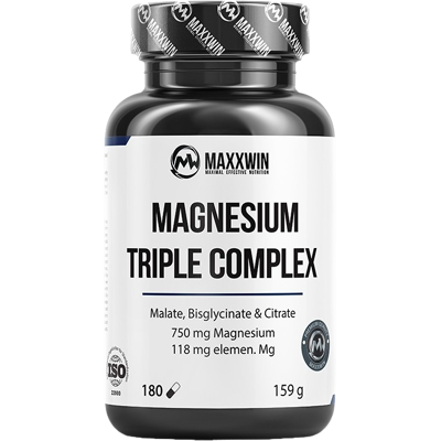 MAXXWIN Magnesium Triple Complex 180 kapsúl MAXXWIN Magnesium Triple Complex 180 kapsúl