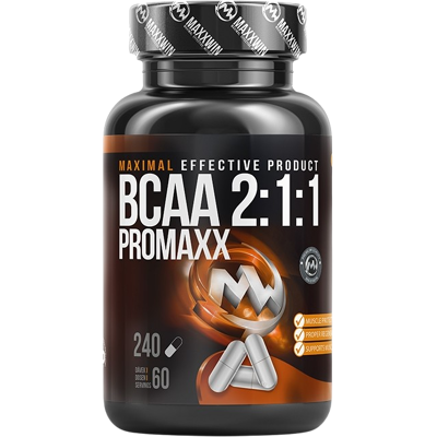 MAXXWIN - BCAA PROMAXX 2:1:1, 240 kapsúl MAXXWIN - BCAA PROMAXX 2:1:1, 240 kapsúl