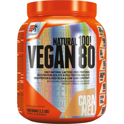 EXTRIFIT Vegánske karamelky 80 1000 g EXTRIFIT Vegánske karamelky 80 1000 g