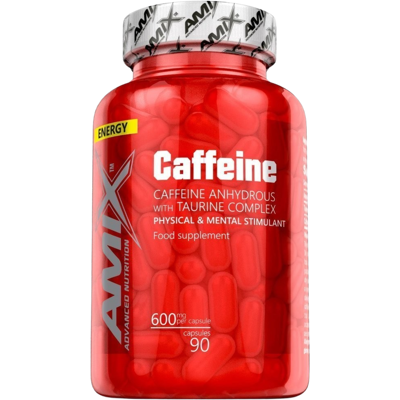 AMIX Caffeine with Taurine 90 kapslí AMIX Caffeine with Taurine 90 kapslí