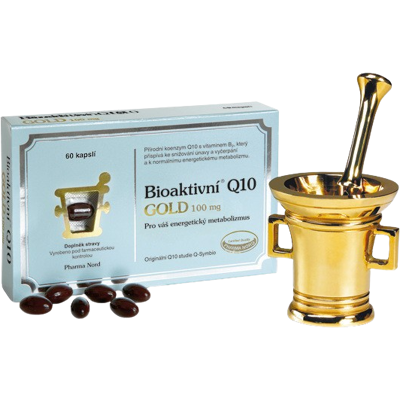 BIOAKTIVNÍ Q10 Gold 100 mg 60 kapsúl BIOAKTIVNÍ Q10 Gold 100 mg 60 kapsúl