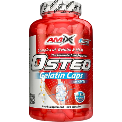 AMIX Osteo Gelatin + MSM 400 kapsúl AMIX Osteo Gelatin + MSM 400 kapsúl