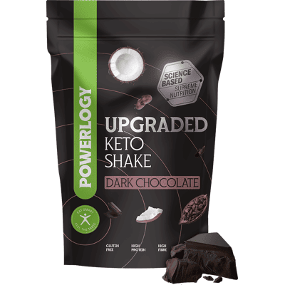 POWERLOGY Upgraded Keto Shake Dark Chocolate 600 g POWERLOGY Upgraded Keto Shake Dark Chocolate 600 g