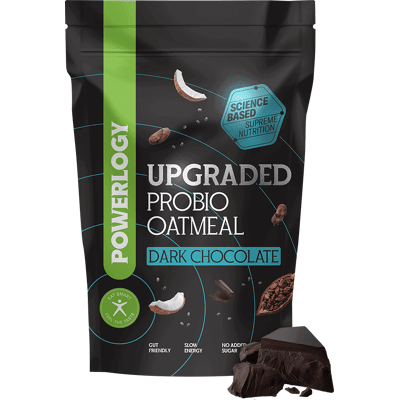POWERLOGY Upgraded Probio Oatmeal Dark Choco 350 g POWERLOGY Upgraded Probio Oatmeal Dark Choco 350 g