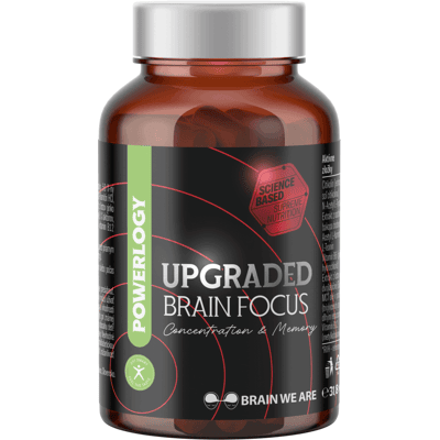 POWERLOGY Upgraded Brain Focus 60 kapsúl POWERLOGY Upgraded Brain Focus 60 kapsúl