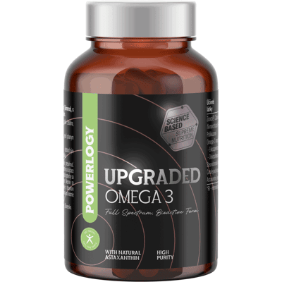 POWERLOGY Upgraded Omega 3, 60 kapsúl POWERLOGY Upgraded Omega 3, 60 kapsúl