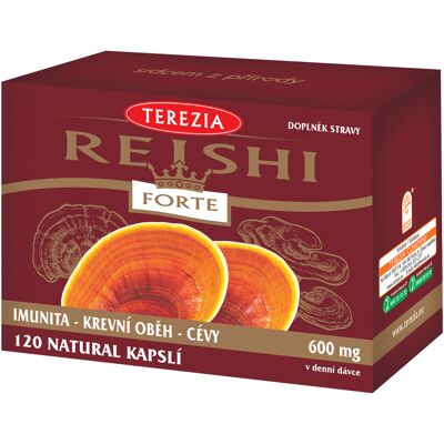 TEREZIA Reishi FORTE 120 kapsúl TEREZIA Reishi FORTE 120 kapsúl