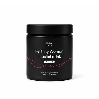 FLOW Fertility Woman Inositol Drink - Pomaranč 68 g FLOW Fertility Woman Inositol Drink - Pomaranč 68 g