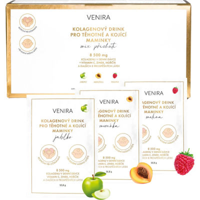 VENIRA kolagénový drink pre tehotné a dojčiace mamičky mix príchutí 30 x 10.8 g VENIRA kolagénový drink pre tehotné a dojčiace mamičky mix príchutí 30 x 10.8 g