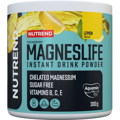 NUTREND Magneslife instant drink powder citrón 300 g NUTREND Magneslife instant drink powder citrón 300 g