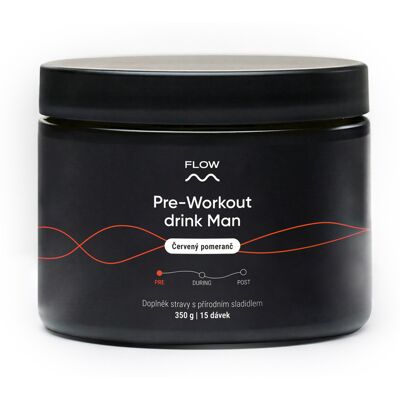 FLOW Preworkout Man (červený pomaranč) FLOW Preworkout Man (červený pomaranč)
