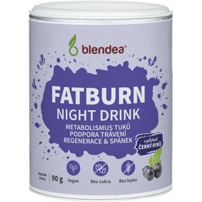 BLENDEA Fatburn Nočný nápoj 90 g BLENDEA Fatburn Nočný nápoj 90 g