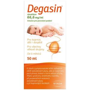 DEGASIN simetikón 66.6mg/ml emulzia nadúvanie 50 ml DEGASIN simetikón 66.6mg/ml emulzia nadúvanie 50 ml