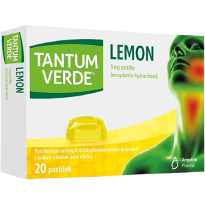 TANTUM VERDE Lemon 20 pastiliek TANTUM VERDE Lemon 20 pastiliek