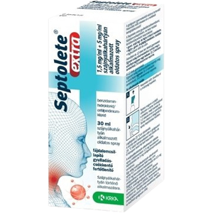 SEPTOLETE extra sprej 30 ml SEPTOLETE extra sprej 30 ml