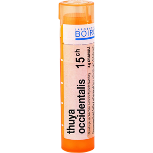 BOIRON Thuya Occidentalis CH15 granule 4 g BOIRON Thuya Occidentalis CH15 granule 4 g