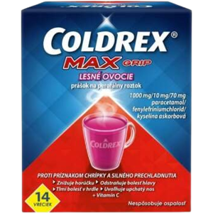 COLDREX Maxgrip horúci nápoj lesné ovocie 14 ks COLDREX Maxgrip horúci nápoj lesné ovocie 14 ks