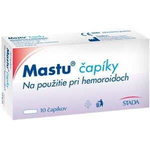 MASTU čapíky na hemoroidy 10 ks MASTU čapíky na hemoroidy 10 ks