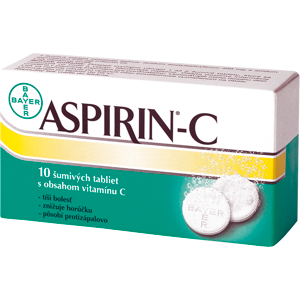 ASPIRIN - C 10 šumivých tabliet ASPIRIN - C 10 šumivých tabliet