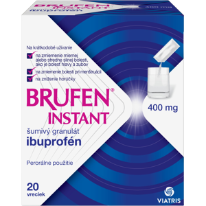 BRUFEN Instant 400 mg šumivý granulát 20 ks BRUFEN Instant 400 mg šumivý granulát 20 ks