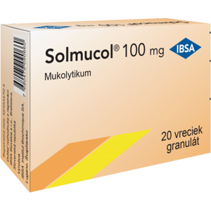 SOLMUCOL 100 mg granulát 20 x 5 g SOLMUCOL 100 mg granulát 20 x 5 g