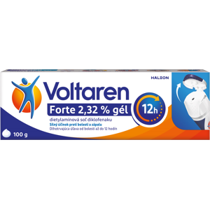 VOLTAREN Forte 2,32% gél s diklofenakom na bolesť chrbta, svalov a kĺbov 100 g VOLTAREN Forte 2,32% gél s diklofenakom na bolesť chrbta, svalov a kĺbov 100 g